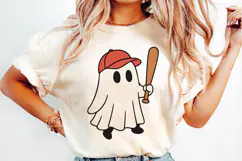 Cute Cartoon Ghost Clipart |Halloween PNG SVG Product Image 2