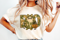 Candy Hunter Ghost Cute Halloween Camouflage Ghost PNG Product Image 3
