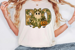 Candy Hunter Ghost Cute Halloween Camouflage Ghost PNG Product Image 2