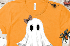 Halloween PNG, Cute Lace Ghost Png, Boo In Boojee Png Product Image 2