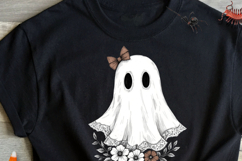 Halloween PNG, Cute Lace Ghost Png, Boo In Boojee Png Product Image 4