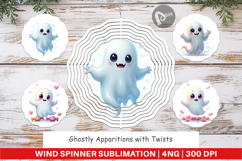 Wind Spinner Ghostly Apparitions with Twists Product Image 1