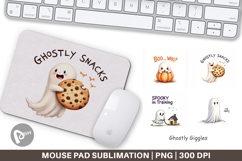 Ghostly Giggles Mouse Pad Product Image 1