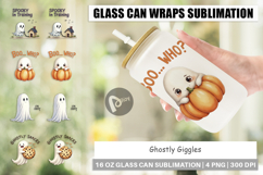 Ghostly Giggles Glass Can Product Image 1