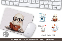 Ghostly Giggles Mouse Pad Product Image 1
