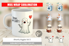 Ghostly Giggles Mug Wrap Product Image 1