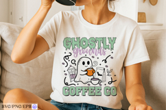 Halloween Coffee Hand-drawn SVG PNG T-shirt Design Product Image 2