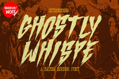 Ghostly Whispe | Halloween Horror Webfont for Spooky Design Product Image 1