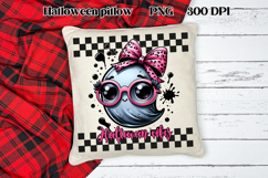 Halloween pillow PNG design | Halloween sublimation design Product Image 1
