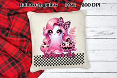 Halloween pillow PNG design | Halloween sublimation design Product Image 1