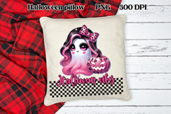 Halloween pillow PNG design | Halloween sublimation design Product Image 1
