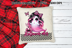 Halloween pillow PNG design | Halloween sublimation design Product Image 1