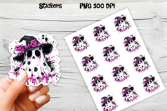 Halloween ghost stickers | Printable Halloween stickers Product Image 3