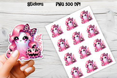Halloween ghost stickers | Printable Halloween stickers Product Image 4