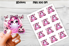 Halloween ghost stickers | Printable Halloween stickers Product Image 1
