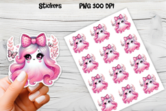 Halloween ghost stickers | Printable Halloween stickers Product Image 1