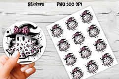Halloween ghost stickers | Printable Halloween stickers Product Image 1