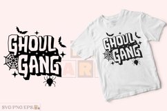 Retro Ghost Ghoul Gang Halloween PNG SVG T-shirt Design Product Image 2