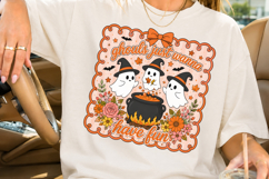 Ghouls Just Wanna Have Fun PNG, Retro Halloween Sublimation Product Image 2
