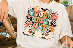 Ghouls Night Out Halloween Sublimation Design Product Image 2