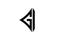 GI logo design Product Image 1