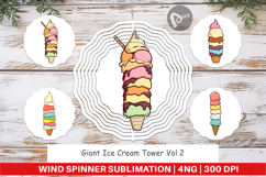 Wind Spinner Tall Ice Cream Product Image 1