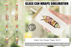 Glass Can Tall Ice Cream Product Image 1