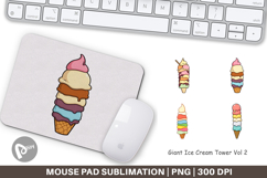 Mouse Pad Tall Ice Cream Product Image 1