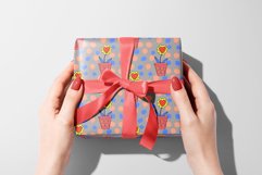 Sweet Gnomes - Valentines Day Gnomes Clipart & Patterns Product Image 2