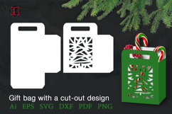 Gift bag with cut-out pattern Product Image 1