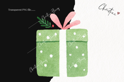 Cute Christmas Gifts Clipart | Christmas PNG Product Image 2