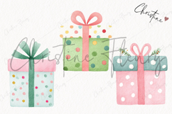 Cute Christmas Gifts Clipart | Christmas PNG Product Image 3
