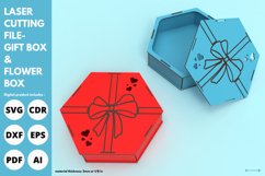 Gift Box | svg | laser | Christmas | Valentines | wedding Product Image 1