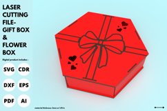 Gift Box | svg | laser | Christmas | Valentines | wedding Product Image 3