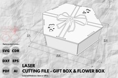 Gift Box | svg | laser | Christmas | Valentines | wedding Product Image 2