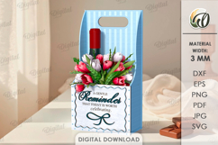 3D Gift Boxes Bundle Laser Cut. Boho SVG Product Image 9