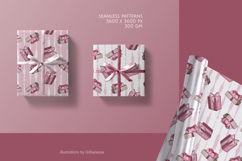 Seamless Gift Box Pink Pattern Product Image 2