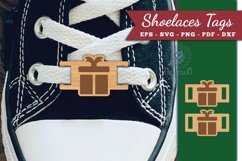 Gift Box Shoelaces Tags Laser Cut SVG Product Image 1