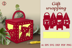 Gift box with cut-out cats Product Image 1