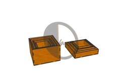 GIFT BOXSES 5 item SVG - Laser Cut File Product Image 2