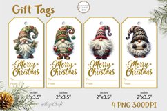 Christmas Gift Tags| Merry Christmas Printable Tags| gnomes Product Image 1