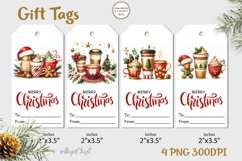 Christmas Gift Tags sweets|Printable Gift Tags holiday Product Image 1