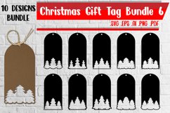 Christmas Gift Tags Bundle 6 - svg eps ai png pdf Product Image 1