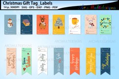 Gift Card svg template / Christmas and new year cards Product Image 1