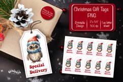 Christmas gift tag printable template Special Delivery tag Product Image 1