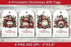 Christmas Gift Tags, gnome Product Image 1