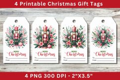 Christmas Gift Tags, Nutcracker Product Image 1