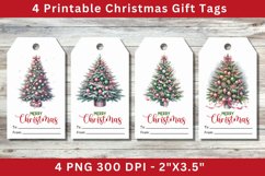 Christmas Gift Tags, christmas tree Product Image 1