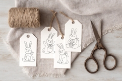 Easter Harmony Doodle Clipart and Seamless Patterns Product Image 9