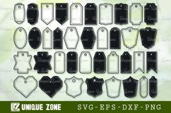 Gift Tags SVG Bundle, Name Tags Svg, Label Svg, Tag Svg Product Image 1